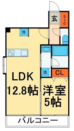 KDX大伝馬レジデンスの物件間取画像